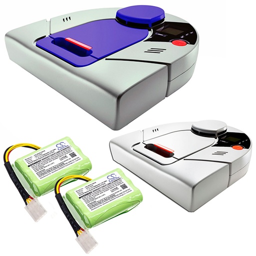 [ENIAMH9094] Batterie(s) Batterie aspirateur compatible Neato (2 x batteries) 7.2V 3.5Ah