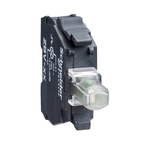 [SCHZBV18B4] Harmony - bloc lum clignot XB4-XB5 - DEL - 24VACDC - rouge - racc vis étrier