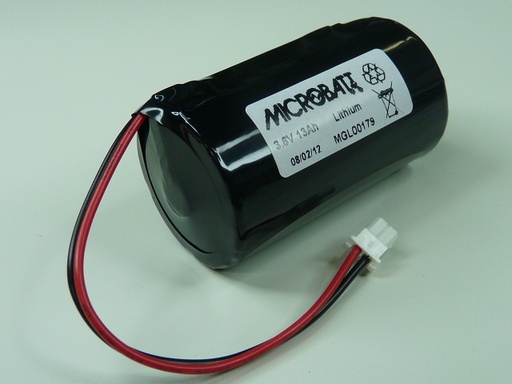 [ENIMGL00179] Pack(s) Batterie lithium 1x D ER34615 1S1P 5264 3.6V 14.5Ah MSH9