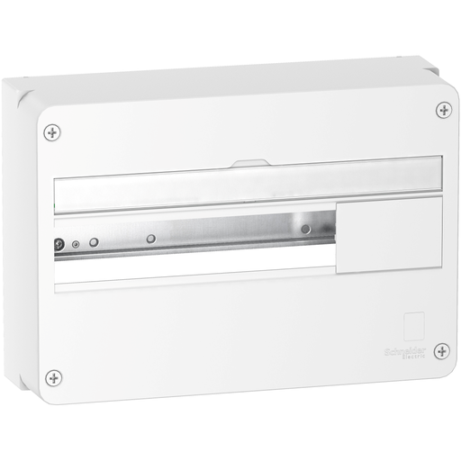 [SCHR9H18401] Resi9 - Coffret en saillie Blanc (RAL 9003)- 1 rangée de 18 modules