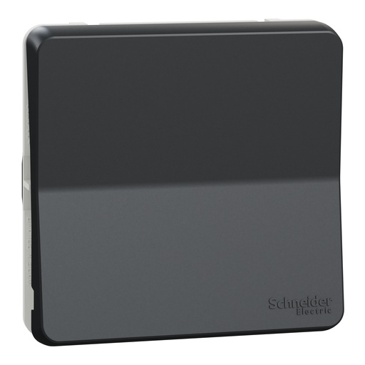 [SCHMUR35027] Mureva Styl - Bouton poussoir - composable - IP55 - IK08 - connexion auto - gris