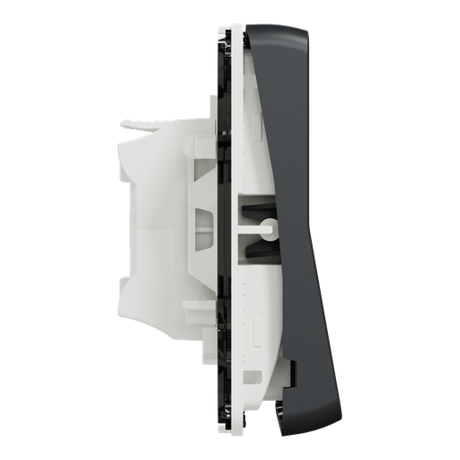 [SCHMUR35027] Mureva Styl - Bouton poussoir - composable - IP55 - IK08 - connexion auto - gris