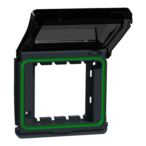 [SCHMUR35110] Mureva Styl - Adaptateur pour fonction 45X45 - composable - IP55 - IK07 - gris