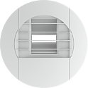[UNV854444] Bouche hygroréglable salle de bains 5-40 D80 mm