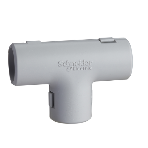[SCHENN44316] Mureva, té pour tube 3321 - Gris - Ø16 mm