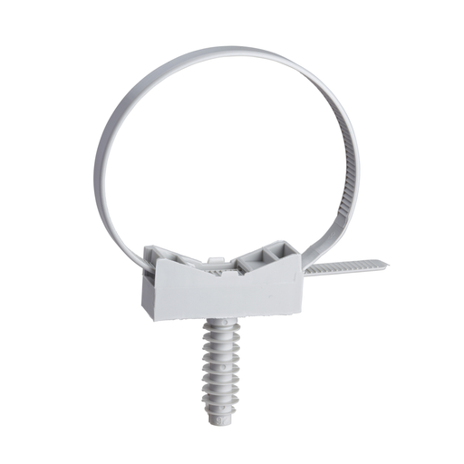 [SCHENN47963] Mureva FIX - Instacables pour conduits Ø40-63 mm - Blanc - avec Cheville filetée
