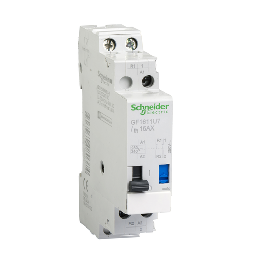 [SCHGF1611U7] TeSys GF16 - télérupteur - bobine 230..240V 50/60Hz - 1O+1F 16A