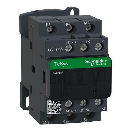 [SCHLC1D09P7] TeSys LC1D - contacteur - 3P - AC-3 440V - 9A - bobine 230Vca