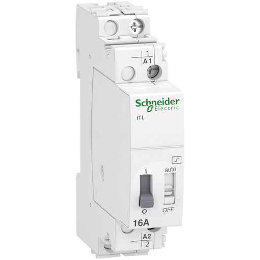 [SCHA9C30811] Acti9, iTL télérupteur 16A 1NO 230...240VCA 110VCC 50-60Hz
