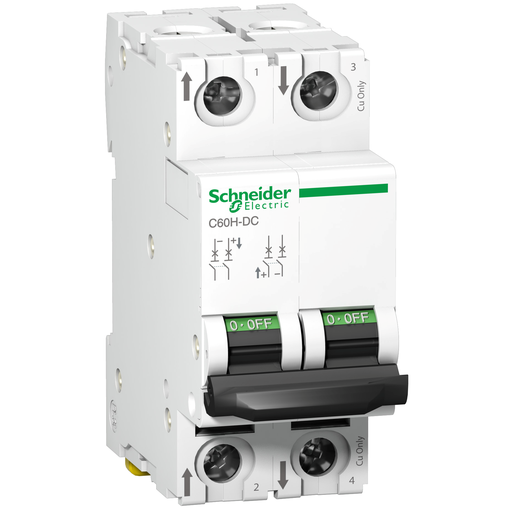 [SCHA9N61523] Acti9 C60H-DC - Disjoncteur modulaire - 2P - 3A - Courbe C