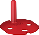 [SCHALB45290] Unica - détrompeur fiche mâle - rouge