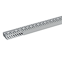 [PLW21159] Goulotte de câblage Segma - 25mmx60mm - Fond+couvercle - Longueur 2m - PVC gris