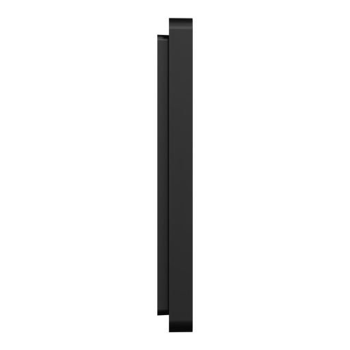[SCHS940802] Odace Architecte - plaque de finition 1 poste - couleur Noir onyx