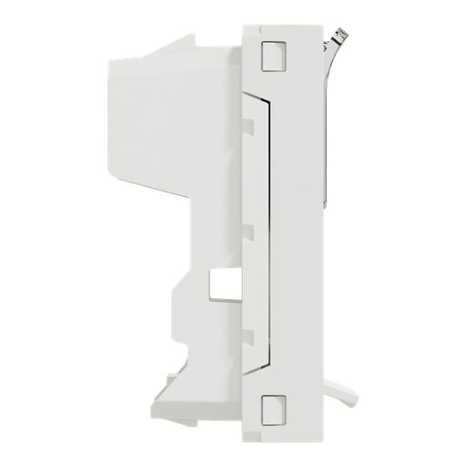 [SCHNU946020] Unica - prise pour 1 RJ45 Keystone/Systimax - 1 mod - Blanc antibact - méca seul