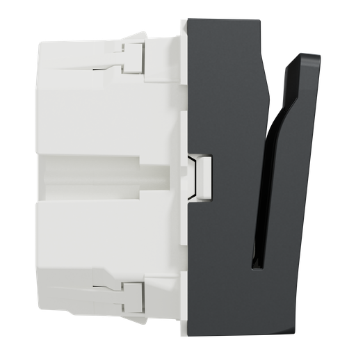 [SCHNU354054] Unica - commande à carte électronique - 2 modules - Anthracite - mécanisme seul
