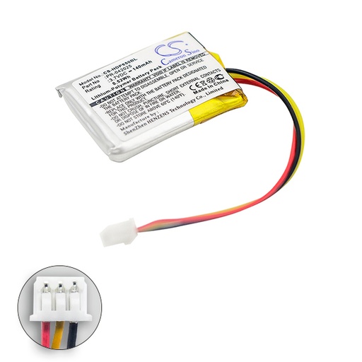 [ENIAML06126] Batterie(s) Batterie lecteur codes barres 3.7V 140mAh