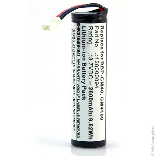 [ENIAML0697] Accumulateur(s) Batterie lecteur codes barres 3.7V 2600mAh