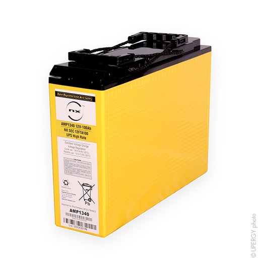 [ENIAMP1340] Batterie(s) Batterie telecom NX 12FTA-100 UPS High Rate 12V 100Ah M8-F