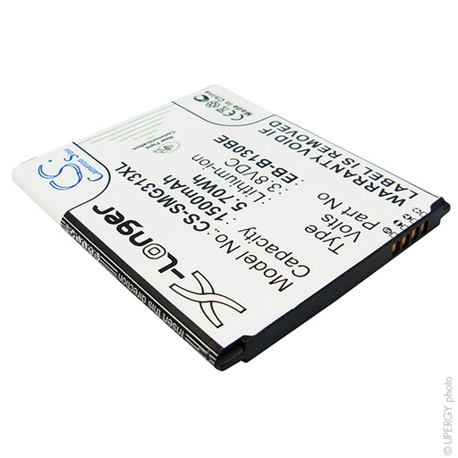 [ENIGML901621] Blister(s) x 1 Batterie téléphone portable pour Samsung 3.8V 1500mAh