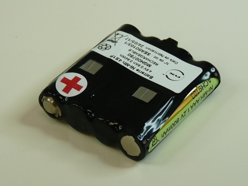 [ENIMGH00780] Pack(s) Batterie Nimh 4x AAA 4S1P ST1 4.8V 800mAh
