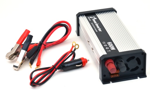 [ENICEP1H23] Unité(s) Convertisseur DC/AC 12/230V 300W pur-sinus EM - Sotie pinces crocodiles