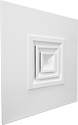[UNV852443] Diffuseur plafonnier multi-directionnel, blanc, débits 155 à 400 m3/h, D150 mm
