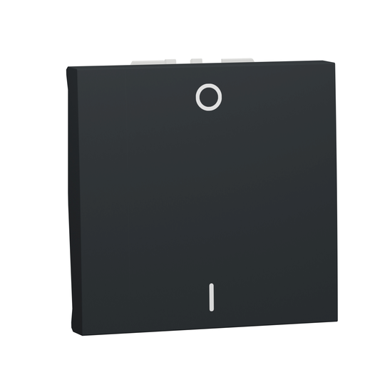 [SCHNU326254] Unica - interrupteur bipolaire - 16A - 2 mod - Anthracite - méca seul