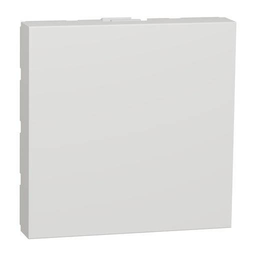[SCHNU986618] Unica - obturateur - 2 modules - Blanc - mécanisme seul