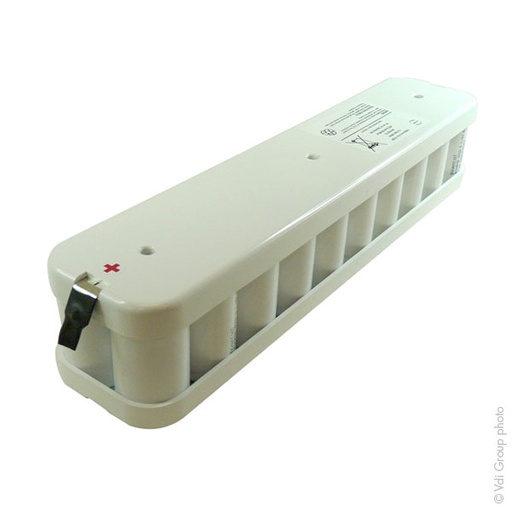 [ENIMFN00175] Pack(s) Batterie Nicd 20x D HT10S2P ST2 12V 8Ah Cosse