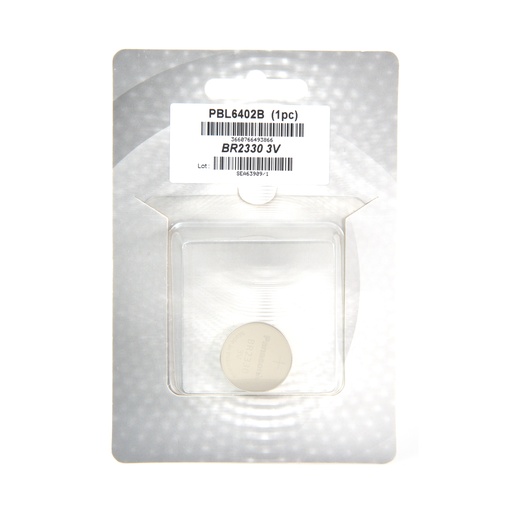 [ENIPBL6402B] Blister(s) x 1 Pile bouton lithium blister BR2330/BN PANASONIC 3V 255mAh