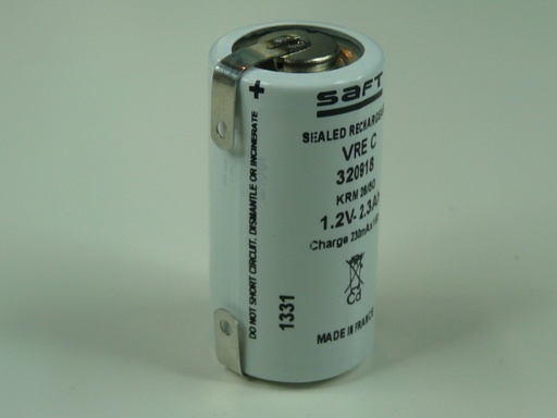 [ENIACN7427] Accumulateur(s) Accus Nicd industriels VRE C 2300 1.2V 2300mAh T2