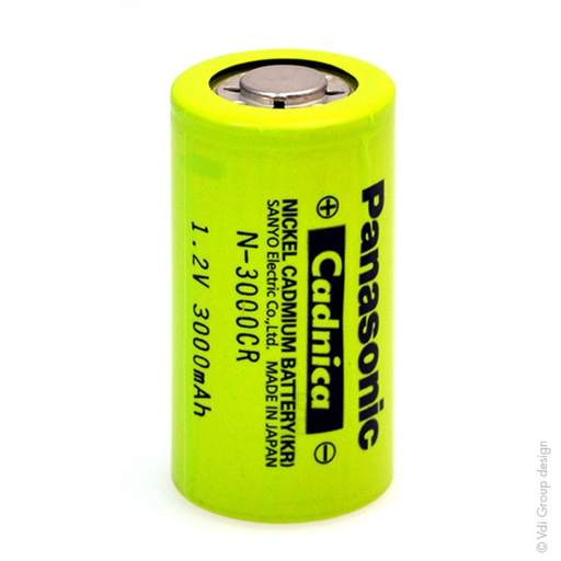 [ENIACN76112] Unité(s) Accu NiCd N-3000CR GAINE 1.2V 3000mAh
