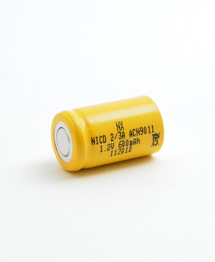 [ENIACN9011] Accumulateur(s) Accu NiCd 2/3A 1.2V 650mAh FT
