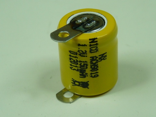 [ENIACN9035] Pack(s) Accu NiCd 1/3AA 1S1P 1.2V 150mAh T2