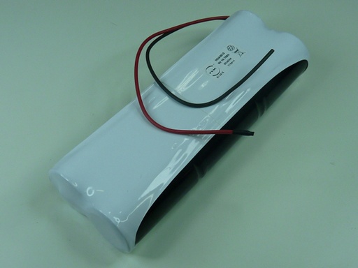 [ENIMGA0015] Pack(s) Batterie alcaline 6x D NX 6S1P ST5 9V 19.76Ah Fils