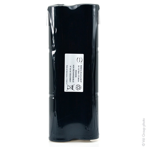 [ENIMGA0036] Pack(s) Batterie alcaline 6LR20 (2 bâtons de 3) 9V 19.76Ah T2