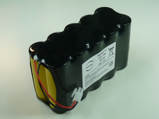 [ENIMGN0717] Pack(s) Batterie eclairage secours 10x F 10S1P ST2 12V 7000mAh AMP