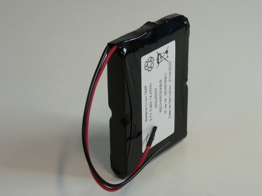 [ENIMGL00337] Pack(s) Batterie Li-Ion 2x 103450 1S2P ST1 3.7V 4.7Ah Fil