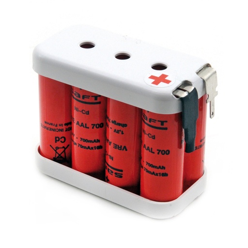 [ENIMFN0035] Batterie(s) Batterie Nicd 8x AA VRE 8S1P ST2 9.6V 700mAh Fast