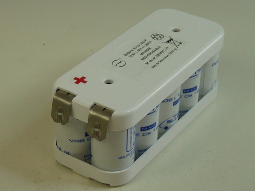 [ENIMFN0046] Pack(s) Batterie Nicd 9x SC 9S1P ST2 FL 10.8V 1.6Ah COSSE