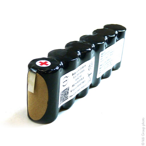 [ENIMGN0150] Pack(s) Batterie Nicd 6x SC HD 6S1P ST1 7.2V 2Ah T2