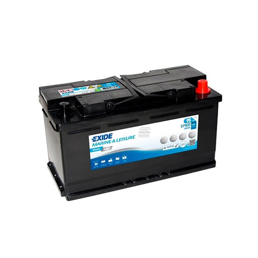 [ENIBPA70112] Batterie(s) Batterie bateau EXIDE Dual  AGM EP800 (800Wh) 12V 95Ah Auto