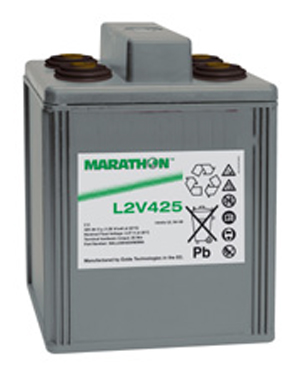 [ENIAMP80102] Batterie(s) Batterie plomb AGM MARATHON L L2V425 2V 425Ah M8-F