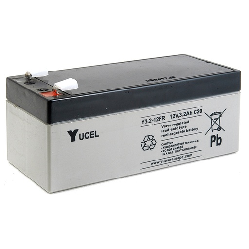 [ENIAMP9289] Unité(s) Batterie plomb AGM YUCEL Y3.2-12FR 12V 3.2Ah F4.8