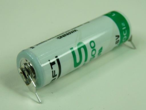 [ENIPCL00254] Pile(s) Pile lithium LS14500-2PF AA 3.6V 2.6Ah P2
