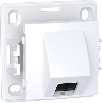 [SCHALB61343P] Alréa - prise RJ45 - simple - cat.5 UTP non blindée - mécanisme - blanc polaire