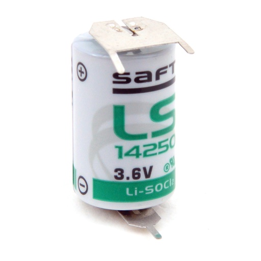 [ENIPCL7413B] Boîte(s) de 1 Pile lithium LS14250-3PF 1/2AA 3.6V 1.2Ah 3PF