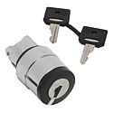 [SCHZB4BG412] Harmony XB4 - tête bouton tournant à clé 421E - Ø22 - 2 pos fix - retr GD