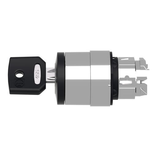 [SCHZB4BG412] Harmony XB4 - tête bouton tournant à clé 421E - Ø22 - 2 pos fix - retr GD