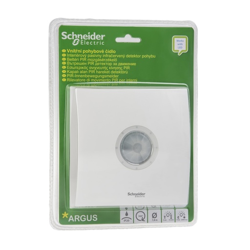 [SCHCCTR1P002] Argus Standard - détecteur de mouvement - saillie plafond - int. 360° - blister
